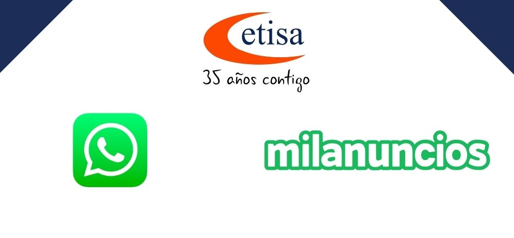 ETISA contacto por Whatsapp y Milanuncios