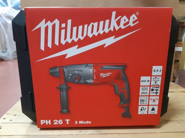 Milwaukee PH 26 T – Martillo combinado 800W, 2,4J